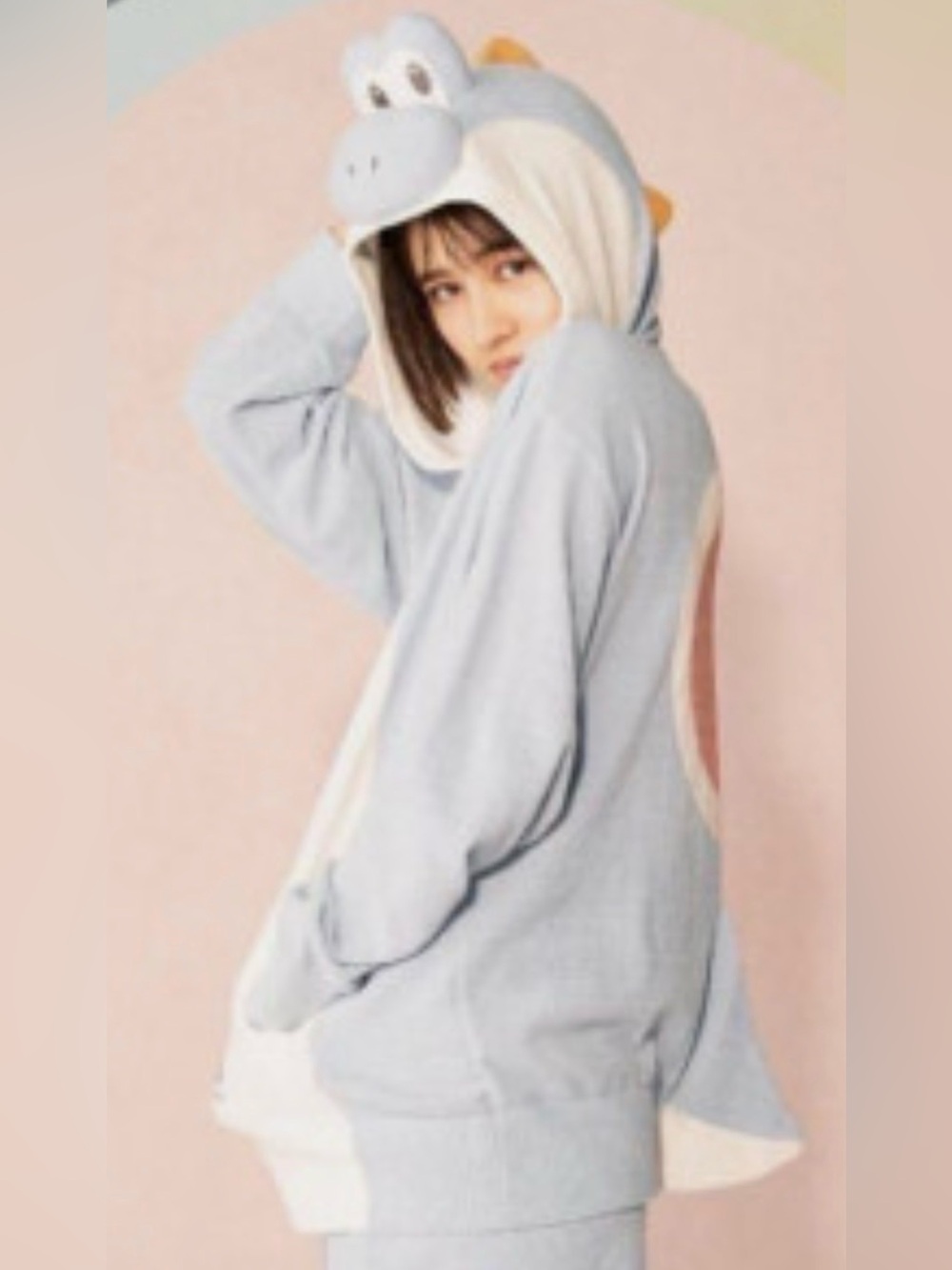 Gelato Pique Super Mario Yoshi Zip-Up Hoodie One Size - Picture 4 of 15
